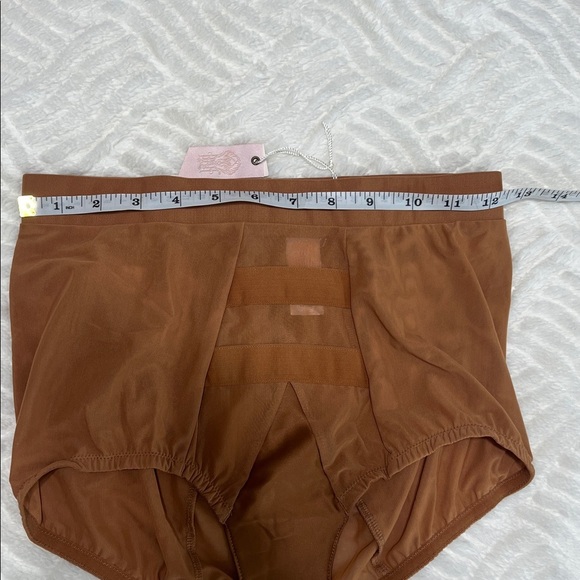 We Are Hah High Waisted Mesh Panty Tan Nude Size S NWT - Picture 5 of 6